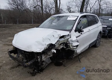 2022 Volkswagen Tiguan 2.0T S из США, поврежденный, VIN 3VV0B7AX5NM124043